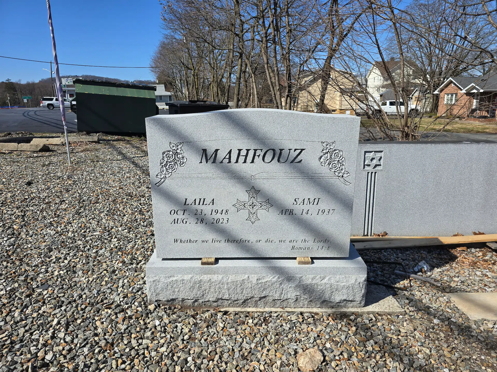 Granite Headstones hand-carved by Grave Stone Guide in NJ — image 1
