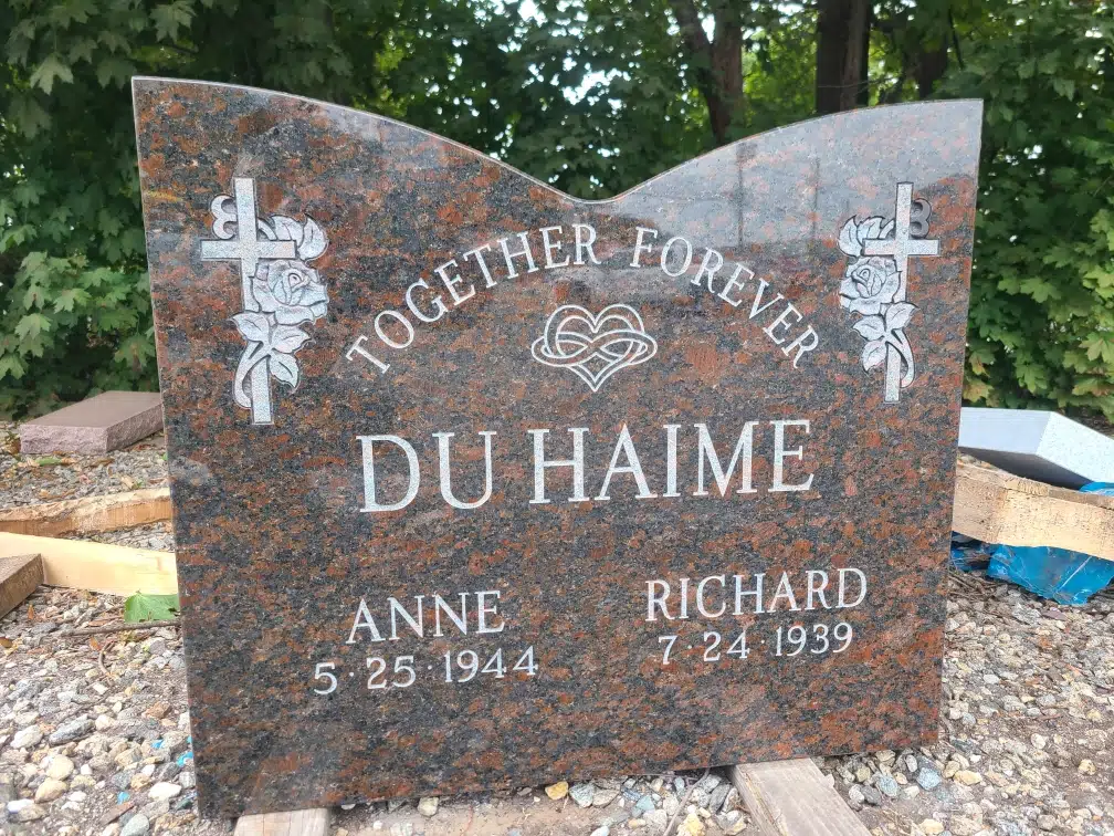Granite Headstones hand-carved by Grave Stone Guide in NJ — image 2